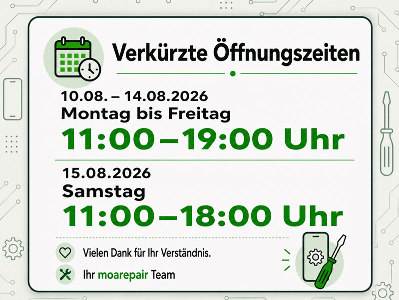öffnungszeiten