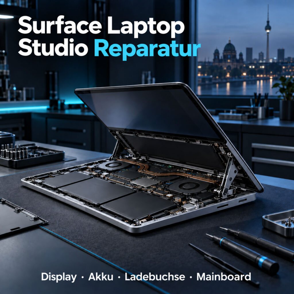 surface laptop studio reparatur